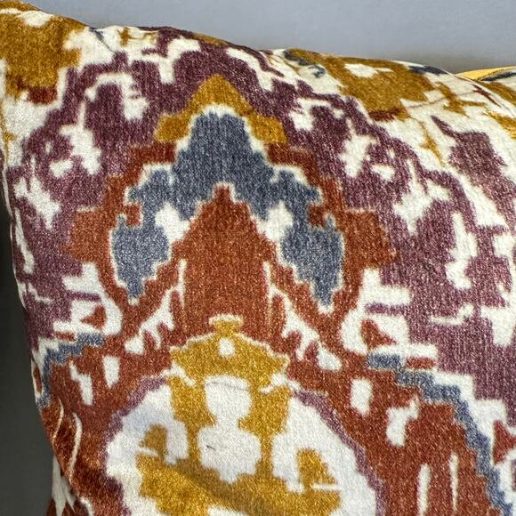 MacKenzie Child's Caravan Ikat Throw Pillow 16x16- set of 2 Indie Boho - Picture 15 of 16